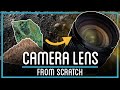 CAMERA LENS Made from Sand and Rocks