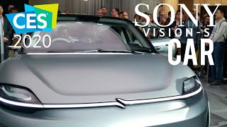 SONY's first Car | Big SONY'S SURPRISE at CES 2020 |