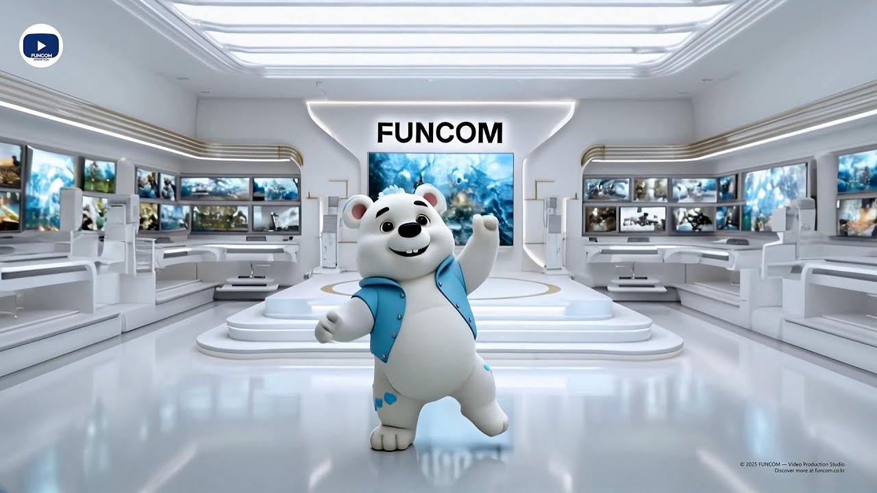 FUNCOM (펀컴) – AI Vocal Studio Performance MV [Full Version] [4K] | 브랜드송 by MAXMV