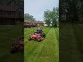 Laid some beautiful stripes with the Ferris 3300! #lawncare #grass #lawn #ferrismowers