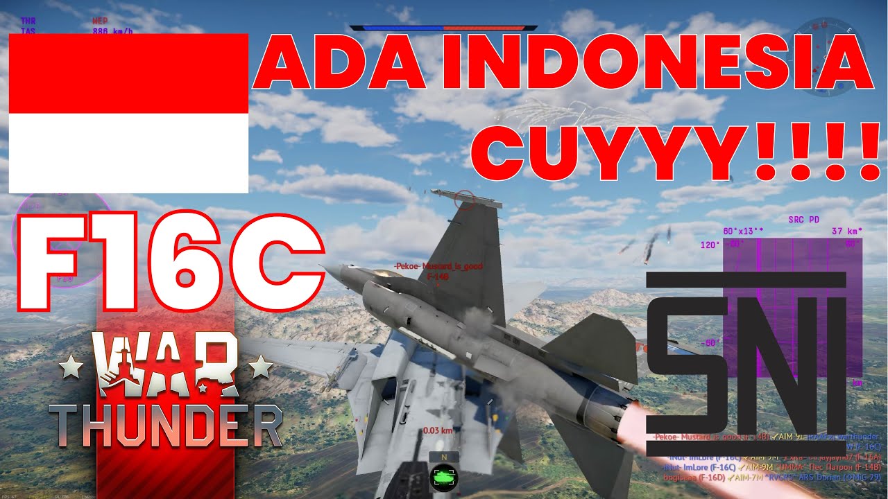 F16C WAR THUNDER INDONESIA CUYYY!!!!!