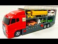 13 Types Tomica Cars ☆ Tomica opening and put in big convoy!