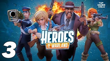 HEROES OF WARLAND Gameplay Walkthrough Part 3 - iOS | ANDROID