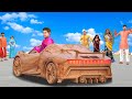 गरीब का लकड़ी की स्पोर्ट्स कार Garib Ka Wooden Sports Car  Comedy Video हिंदी कहानिया Hindi Kahaniya