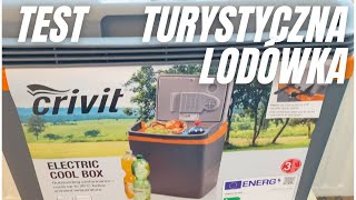 TESTING CRIVIT PRO® Turystyczna lodówka elektryczna samochodowa 230 V, 12v  30 L Car Refrigerator