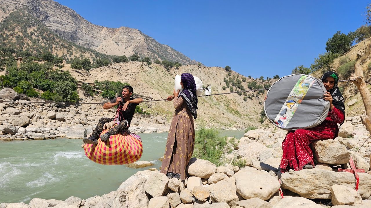 🏞️ Nomadic Migration: Journeying to Colder Regions with Iran's Nomads 🐪 ...