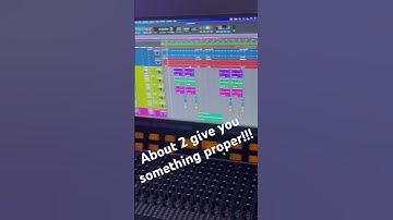 About 2 give you something proper!!! #studio #protools #musicproduction #producer