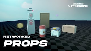 Networked Destructibles, Explosives, Interactables and Enemies in Multiplayer Add-On for FPS Engine!