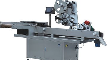 ampoule bottles vials horizontal labeling machine high speed servo motor linear feeding labeler