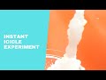 Supersaturated Solution Instant Icicle Competition Christmas Experiment 