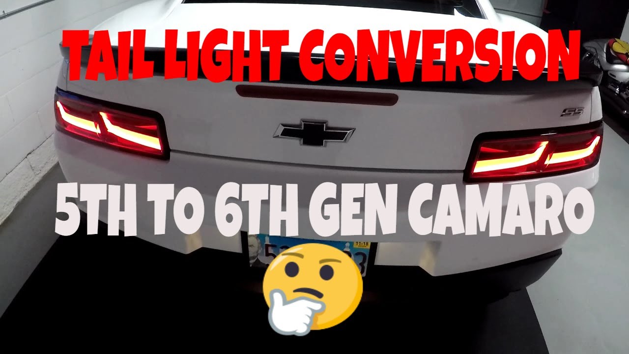 6th Gen Camaro - HERO Taillights PHASTEK PERFORMANCE