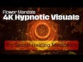 4K Hypnotic Visuals Of Flower Mandala to Secret Healing Meditation - Mixtape #167 by Electromantra