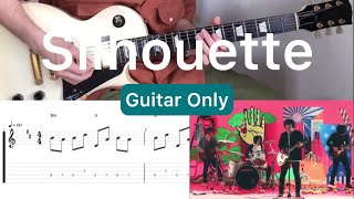 NARUTO OP - Silhouette (Guitar Only)(guitar cover with tabs & chords)