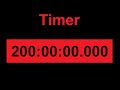 200 Hour Countdown Timer Video – Longest Timer in the World on Youtube -