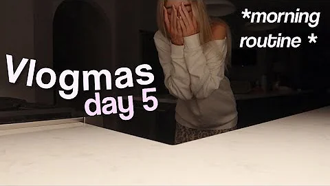 my realistic school morning routine *vlogmas day 5*