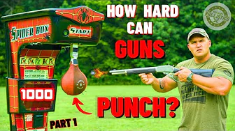 How HARD Can A Gun PUNCH ???