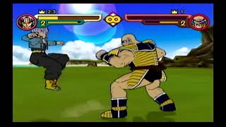 Dragon Ball Z Budokai 2 Original PS2 Version Trunks Vs Nappa