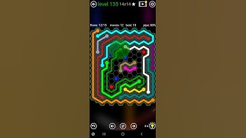 How To Solve Flow Free Hexes Jumbo Pack Level 135 14x14 Board Walk Through Solution Walkthrough