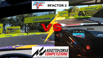 One Of These Simulators Is 10 Years Old - Can You Tell?? Laser Scanned Bathurst - rFactor 2 vs ACC