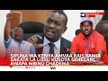 SIFUNA WA KENYA AWAPA MBINU NZITO CHADEMA ILI LISSU AACHILIWE ADAI UTAWALA WA RAIS SAMIA NI WAOGA 