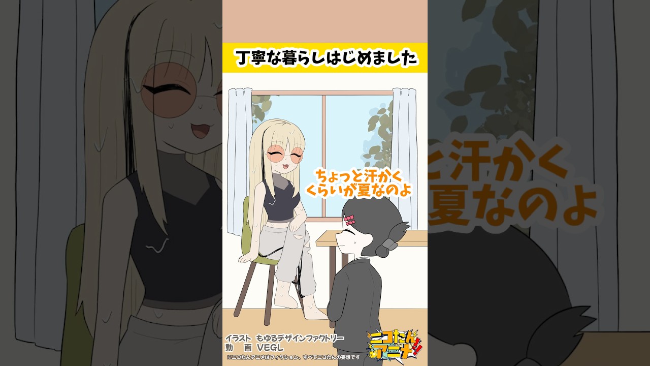 #ニコたんアニメ