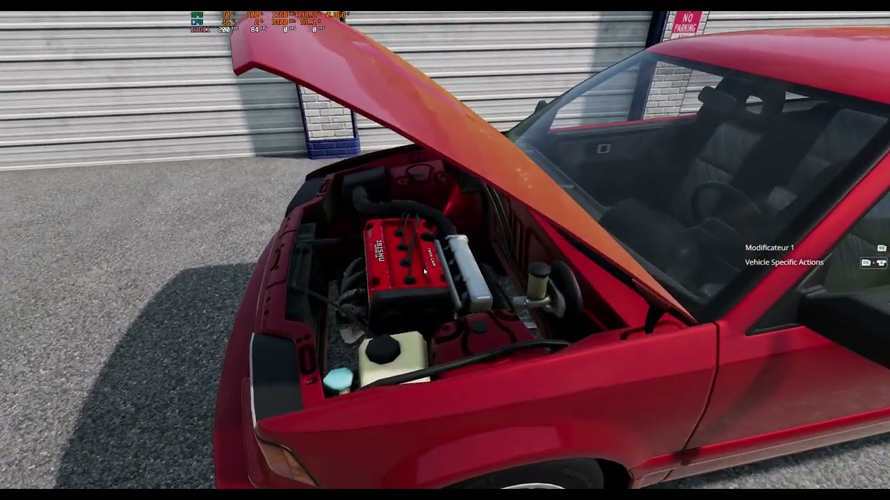 BeamNG drive Ibishu Covet GTz 1991