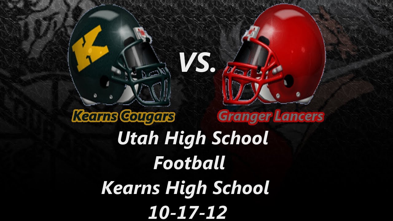 High school football Granger Lancers vs. Kearns Cougars highlights 10