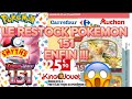 Restock pokemon 151 en magasin enfin 