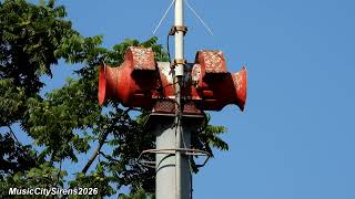 Sterling Model M (M-10) Siren Test (Alert) Seven Mile, OH