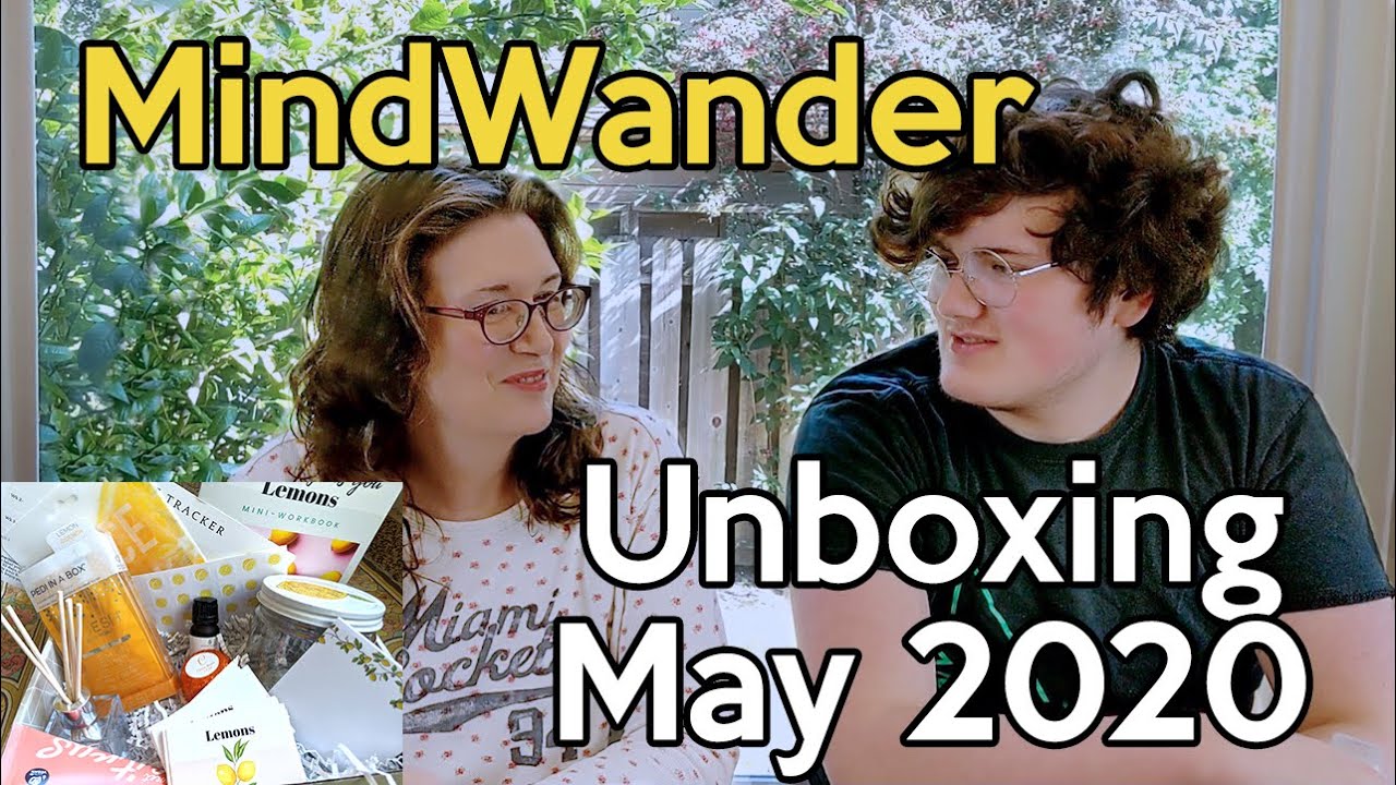 MindWander May 2020 Unboxing and Review Mental Health and Self-Care Subscription Box