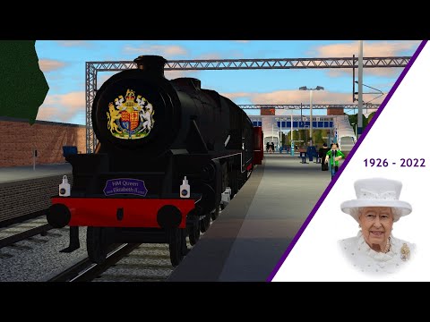 HM Queen Elizabeth II Farewell Tour with the Black Five seen across the GCR Network (Roblox)