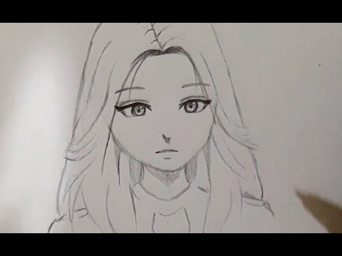 ᴴᴰ How To Draw An Anime Character Youtube