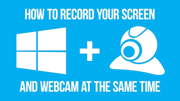 How to record your screen and webcam at the same time