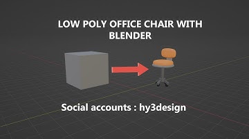 Learn Blender: Office Chair Modeling Tutorial for Beginners