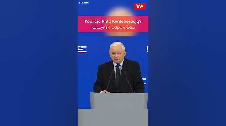 Koalicja PiS z Konfederacją? Kaczyński odpowiada #shorts