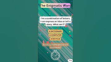 Cracking the Code: The Enigmatic Word Riddles That Will Blow Your Mind!