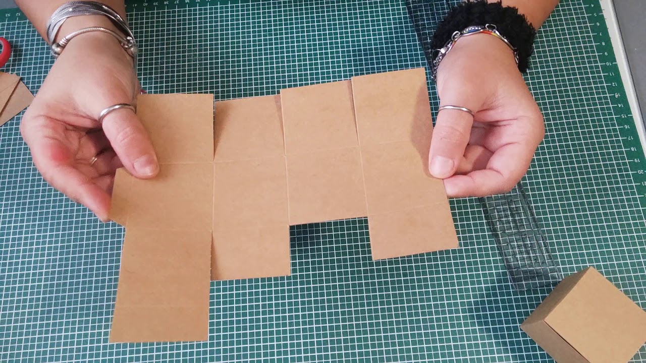 Tuto boîte carré pour calendrier de l'avent