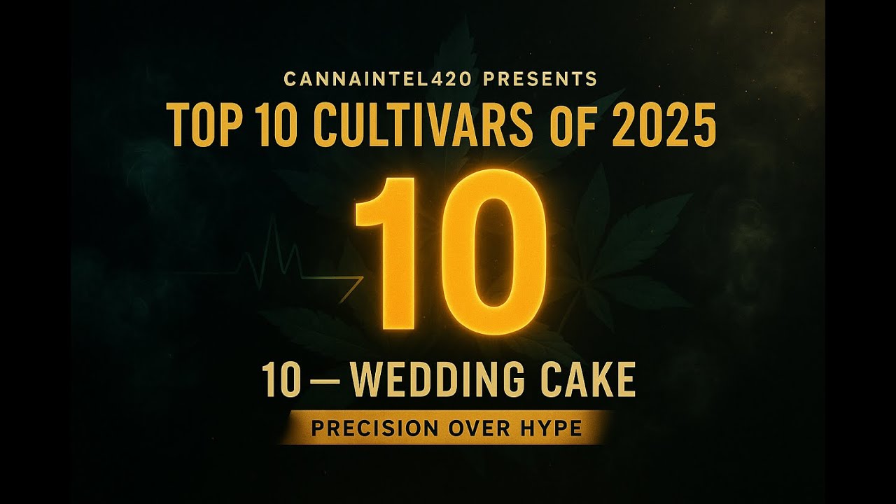 Why Wedding Cake Still Defines Quality in 2025 CannaIntel420 Top 10 Cultivars
