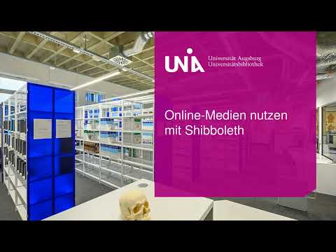 Online-Medien nutzen mit Shibboleth