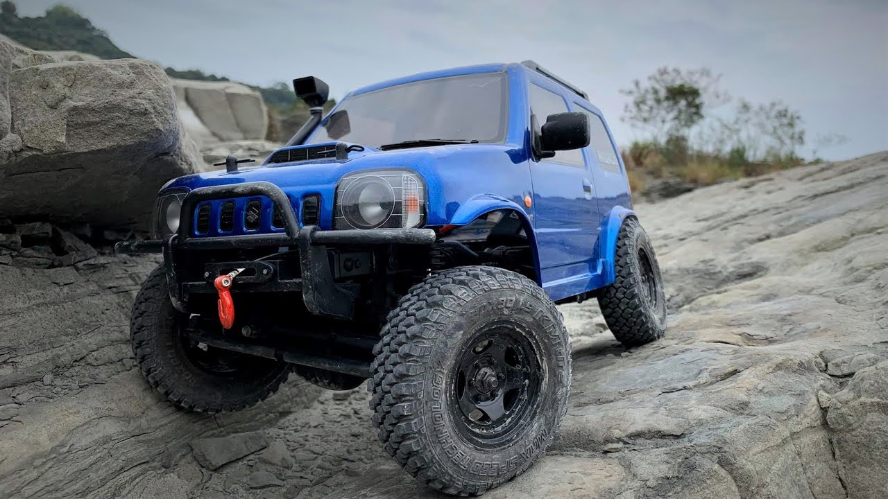 MST CFX & CMX j3 jimny SERVO WINCH TEST - YouTube