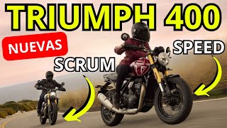 Nuevas Triumph Speed 400 & Scrambler 400X ¡Todos sus SECRETOS!