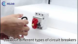 Universal Simple Safety Electrical Circuit Breaker Lockout Tagout Without Tool