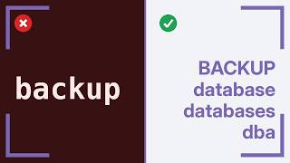 Databases: Transaction log backup - Only full recovery model (2 Solutions!!)