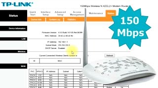 TP-LINK TD W8151N настройка ADSL2+ маршрутизатора – Cityu0026Country Style - 127 тыс.