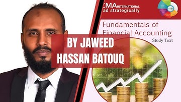 FFA Lecture 01: Introduction to Accounting & Basic Accounting Terms