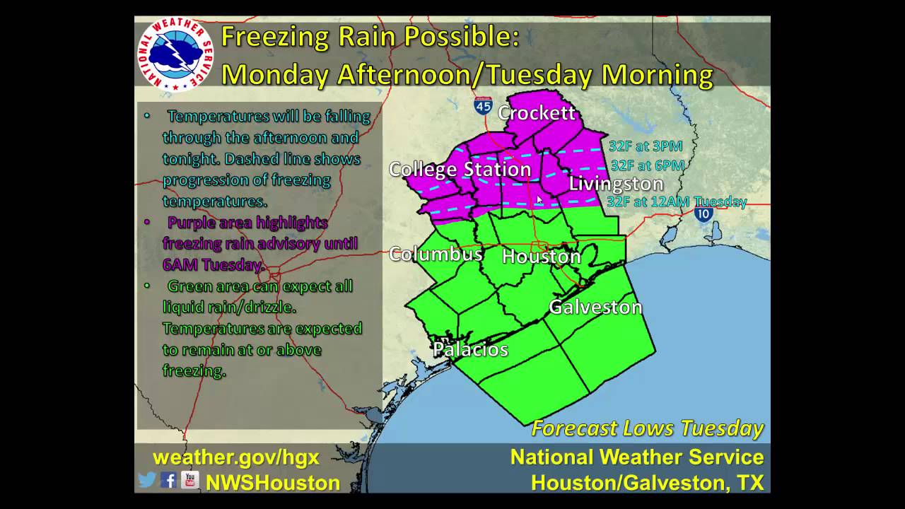 NWS Houston - Freezing Rain Advisory 2/23/2015