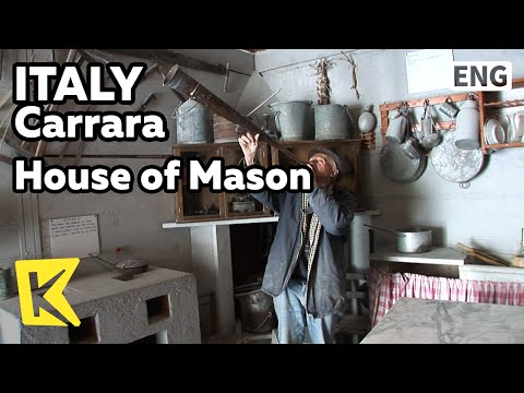 【K】Italy Travel-Carrara[이탈리아 여행-카라라]82세 노석공이 보여준 석공의 집/House/Mason/Marble/Toscana