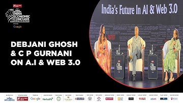 NASSCOM President. Debjani Ghosh & Tech Mahindra MD & CEO C P Gurnani On AI & Web 3.0 | IEC 23