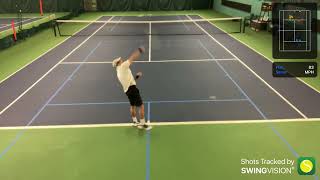 130 MPH Serve by nearly 60 year old man? Are these Swing vision ball speeds even accurate?