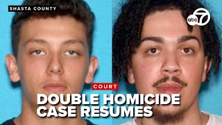 Redding teens accused in double homicide back in court